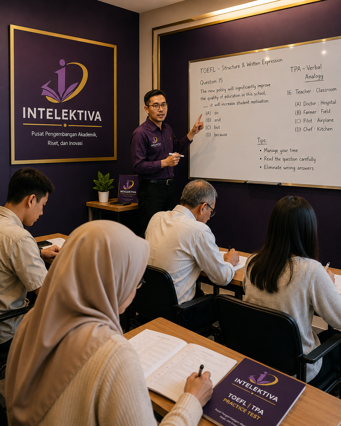 Academy - Kelas persiapan TOEFL dan TPA