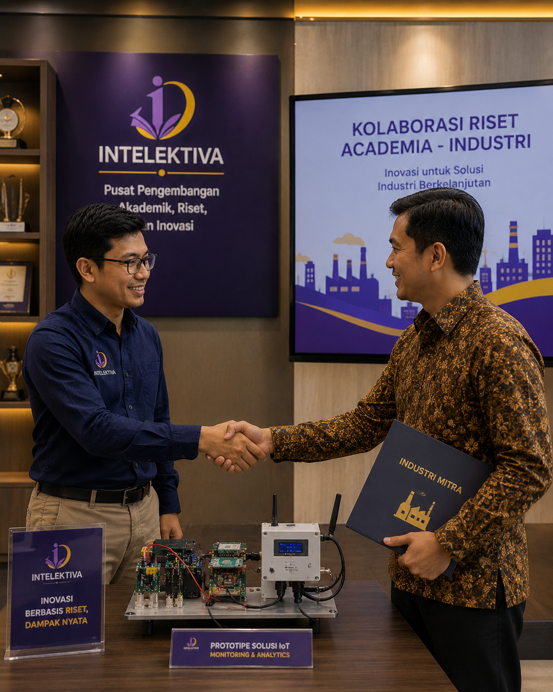 Serah Terima Teknologi ke Mitra Industri