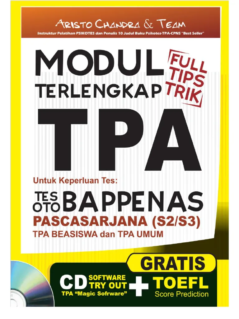 Latihan Soal dan Kunci Jawaban TPA E-Book